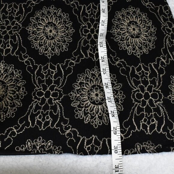 Altar'd State Long Sleeve Boho Thread Stitch Black Print Shirt Mini Dres… - Picture 5 of 12